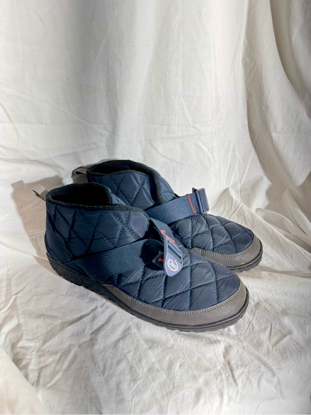 Chaco Mens Ramble Puff Slipper Navy Size 10.5 M